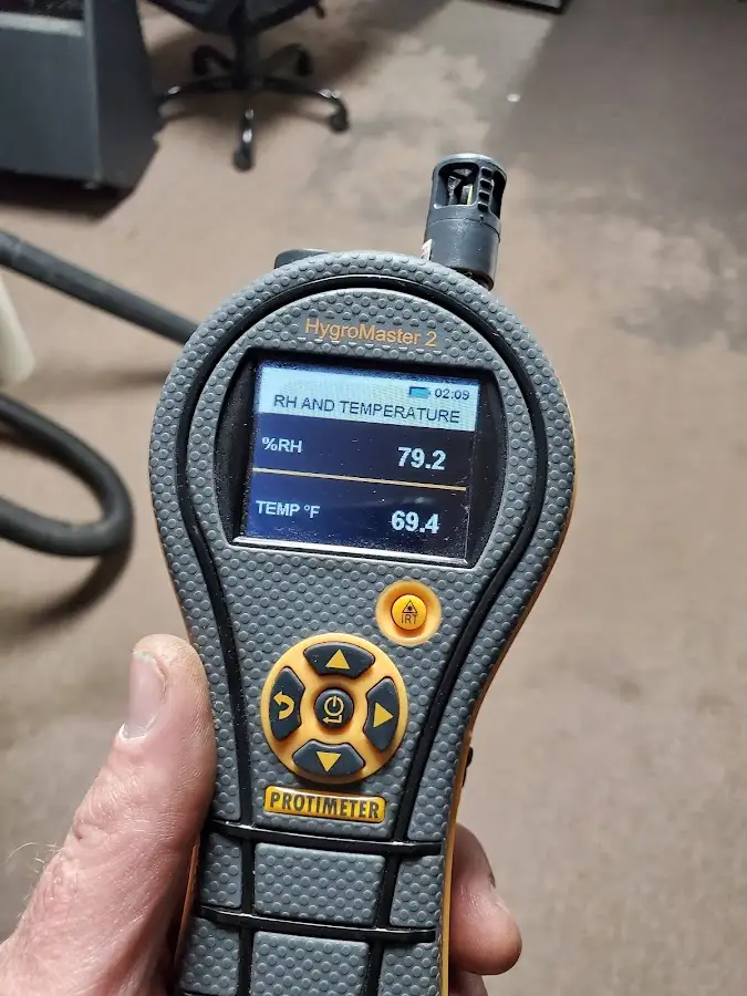 Moisture meter humidity assessment for Mold Remediation & Removal in Waimea